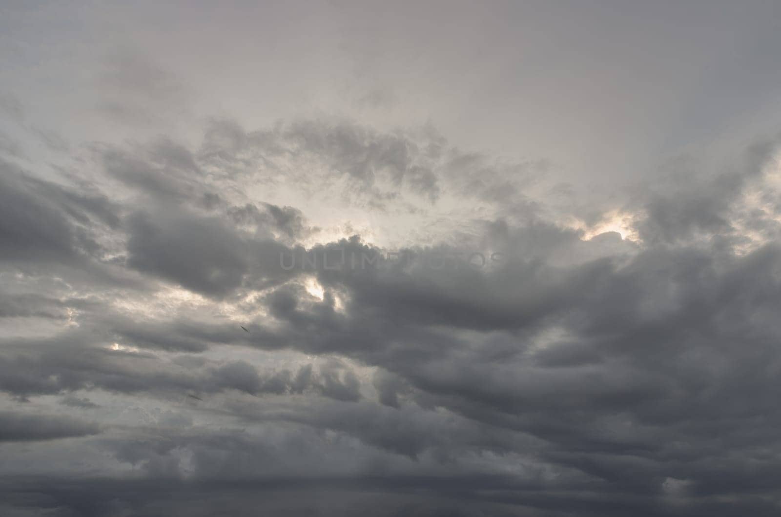 Amazing clouds like a heaven for background wallpaper and texture. The sky is being covered with fluffy white clouds, Concept idea of Imaginative clouds nature, Nature abstract composition, Space for text, Selective focus.