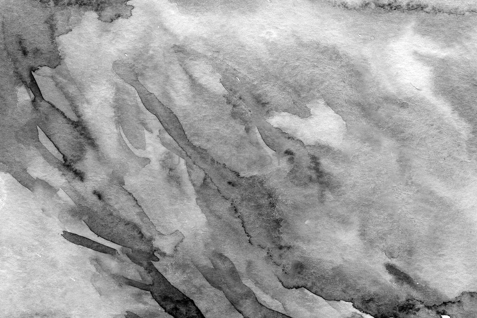 Black and white monochrome watercolor texture