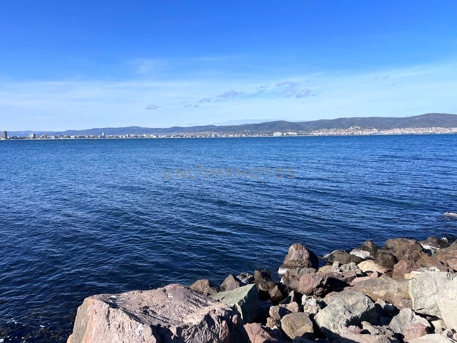 Esquimalt Harbour and Fort Rodd Hill Coast Panorama. High quality photo