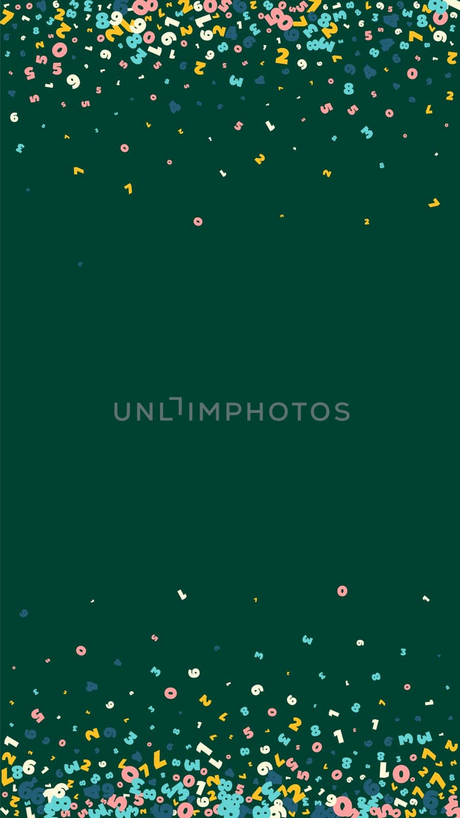 Scattered letters of latin alphabet. Colorful childish floating characters of English language. Foreign languages study concept. Back to school banner .
