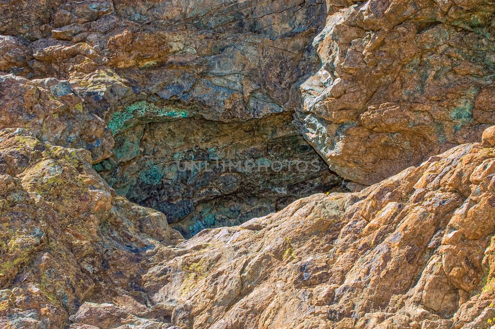 Entrance of Simon van der Stel's copper mine near the town of Springbok, in the Northern Cape Namaqualand
