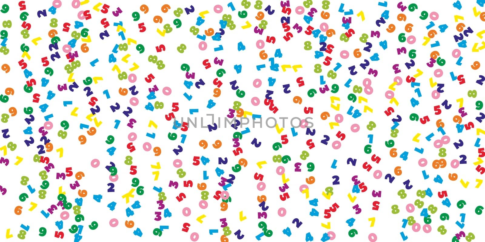 School notebook cover. Colorful childish floating letters of Latin alphabet. Foreign languages study concept. Back to school banner .