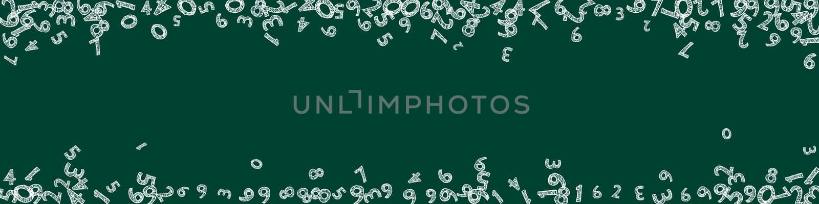 School notebook cover. Colorful childish floating letters of Latin alphabet. Foreign languages study concept. Back to school banner .