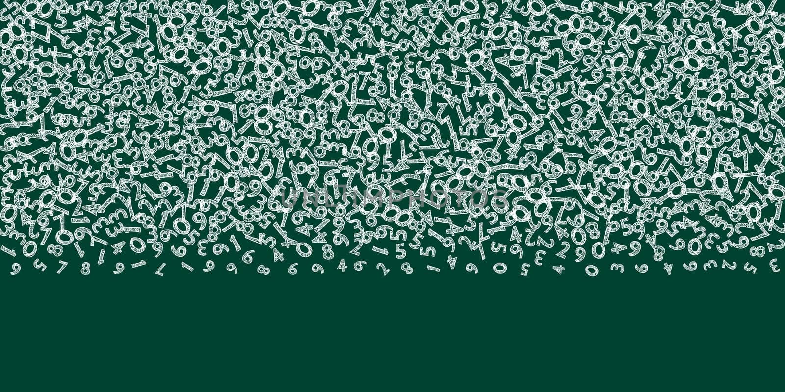 Scattered letters of latin alphabet. Colorful childish floating characters of English language. Foreign languages study concept. Back to school banner .