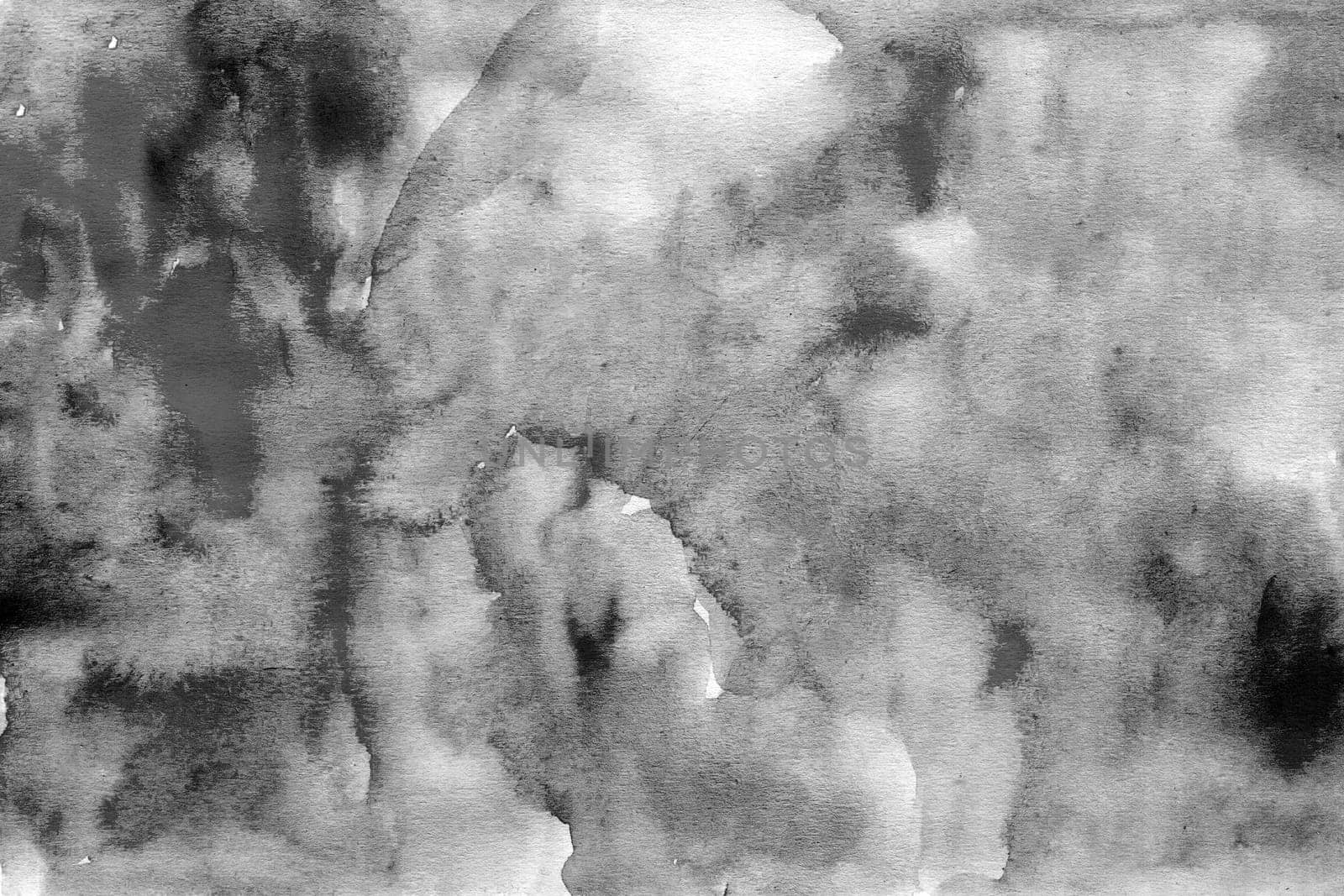 Black and white monochrome watercolor texture