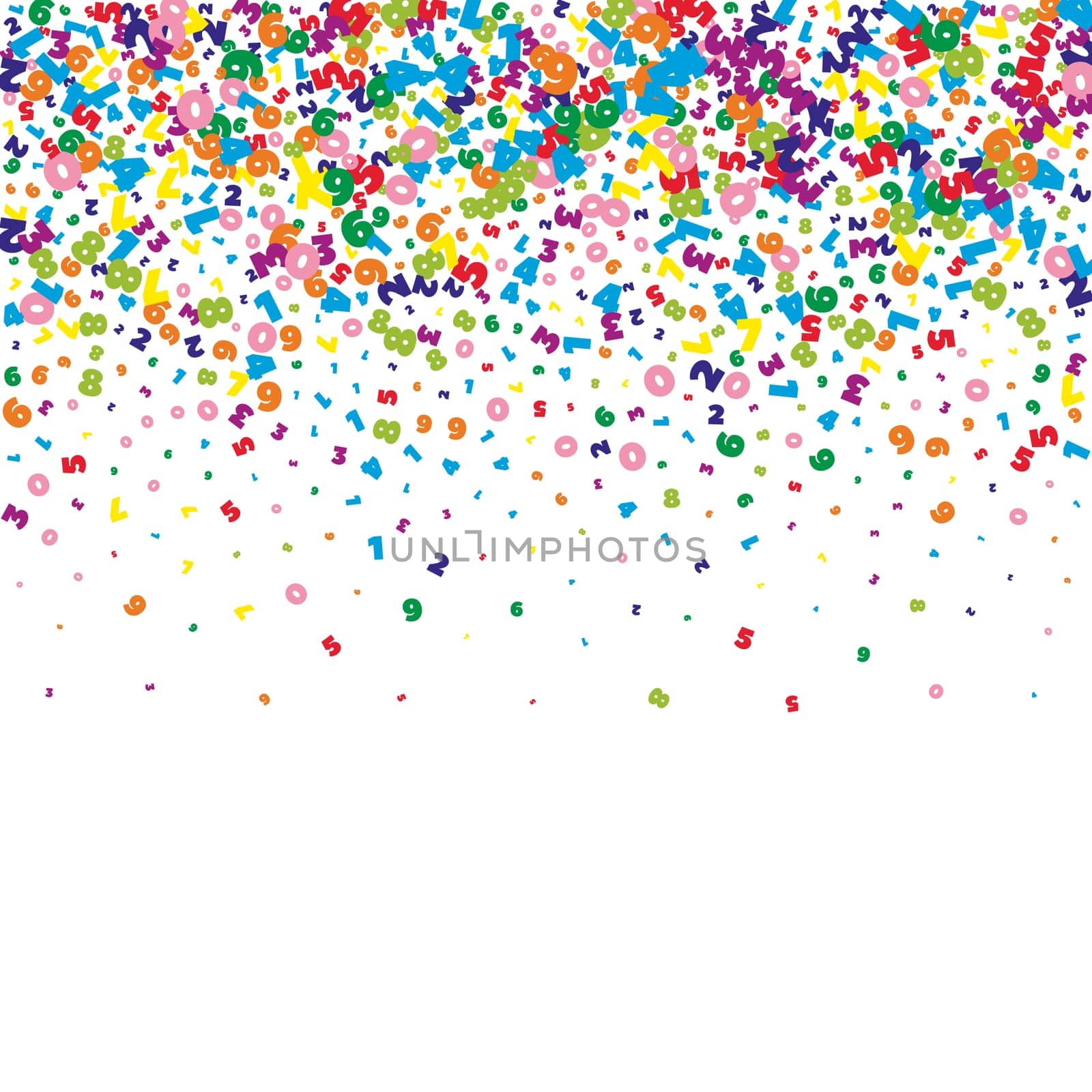 Scattered letters of latin alphabet. Colorful childish floating characters of English language. Foreign languages study concept. Back to school banner .