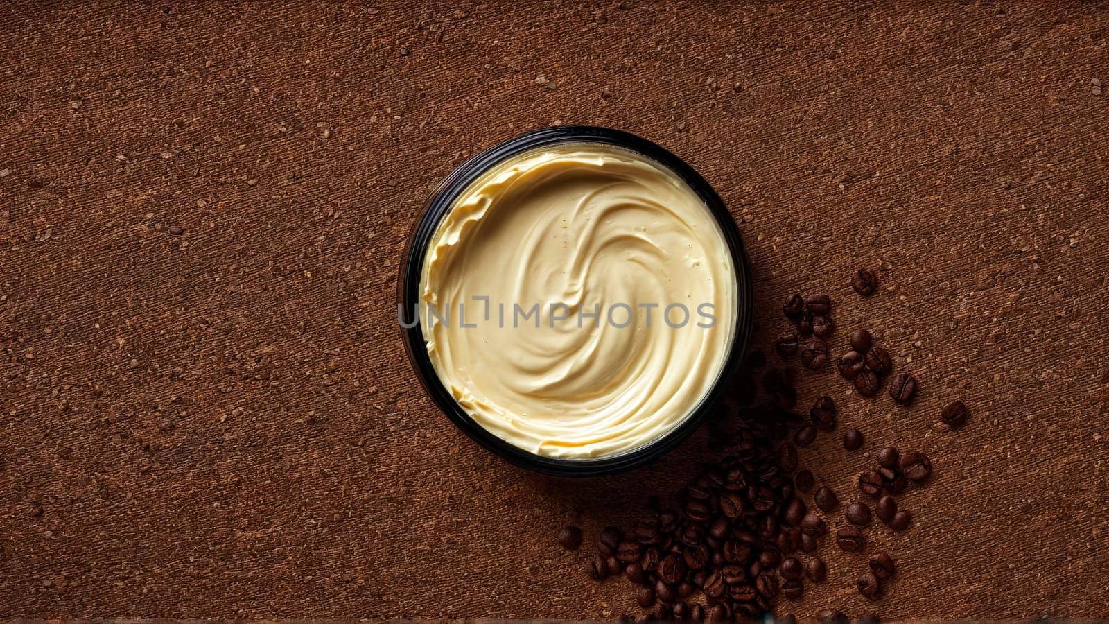 Beaty and healthcare object mockup on studio backdrop