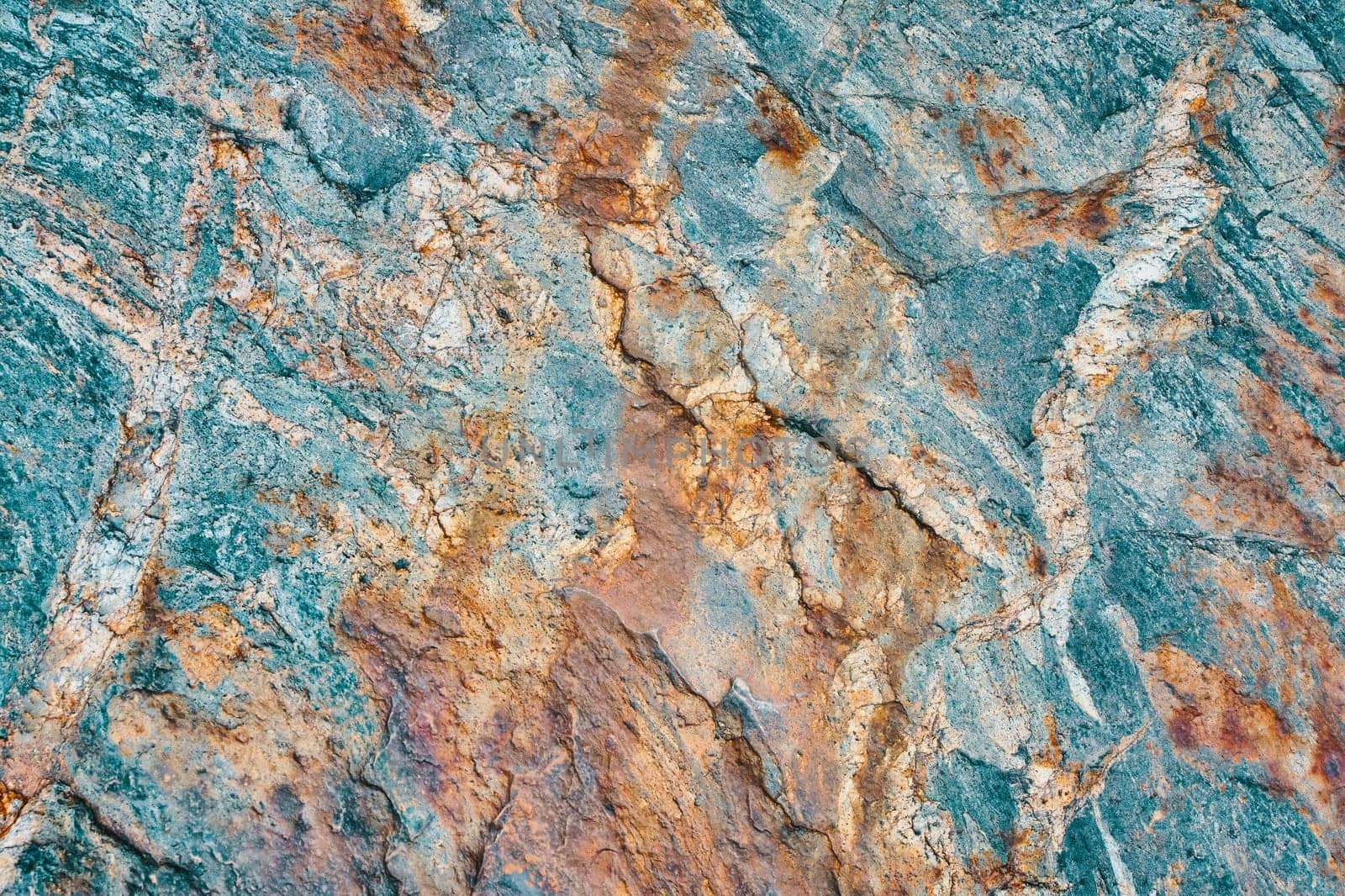 Seamless Natural stone texture with fragments of rocks as original background from real nature.