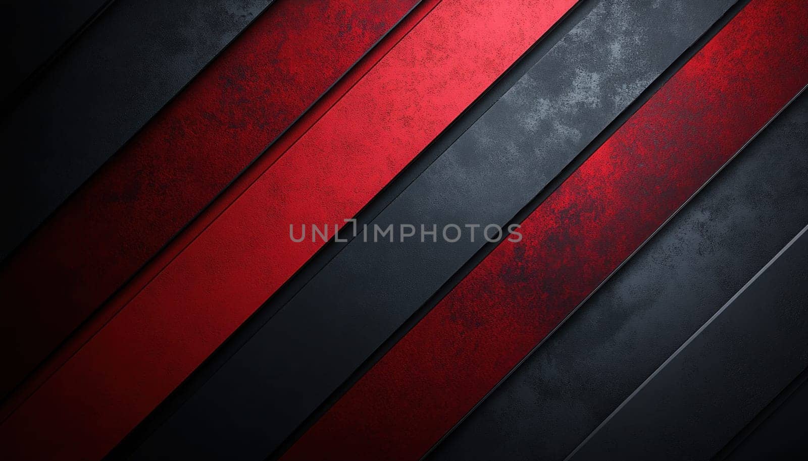 Here is a close up view of a vibrant red and black striped background that captures attention perfectly