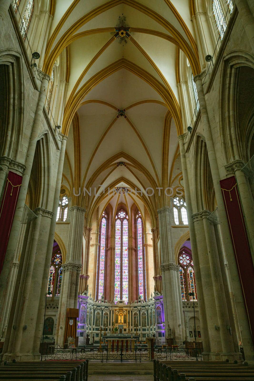 France, Meurthe et Moselle, Toul, Saint Etienne cathedral, the choir and its adjoining chapels