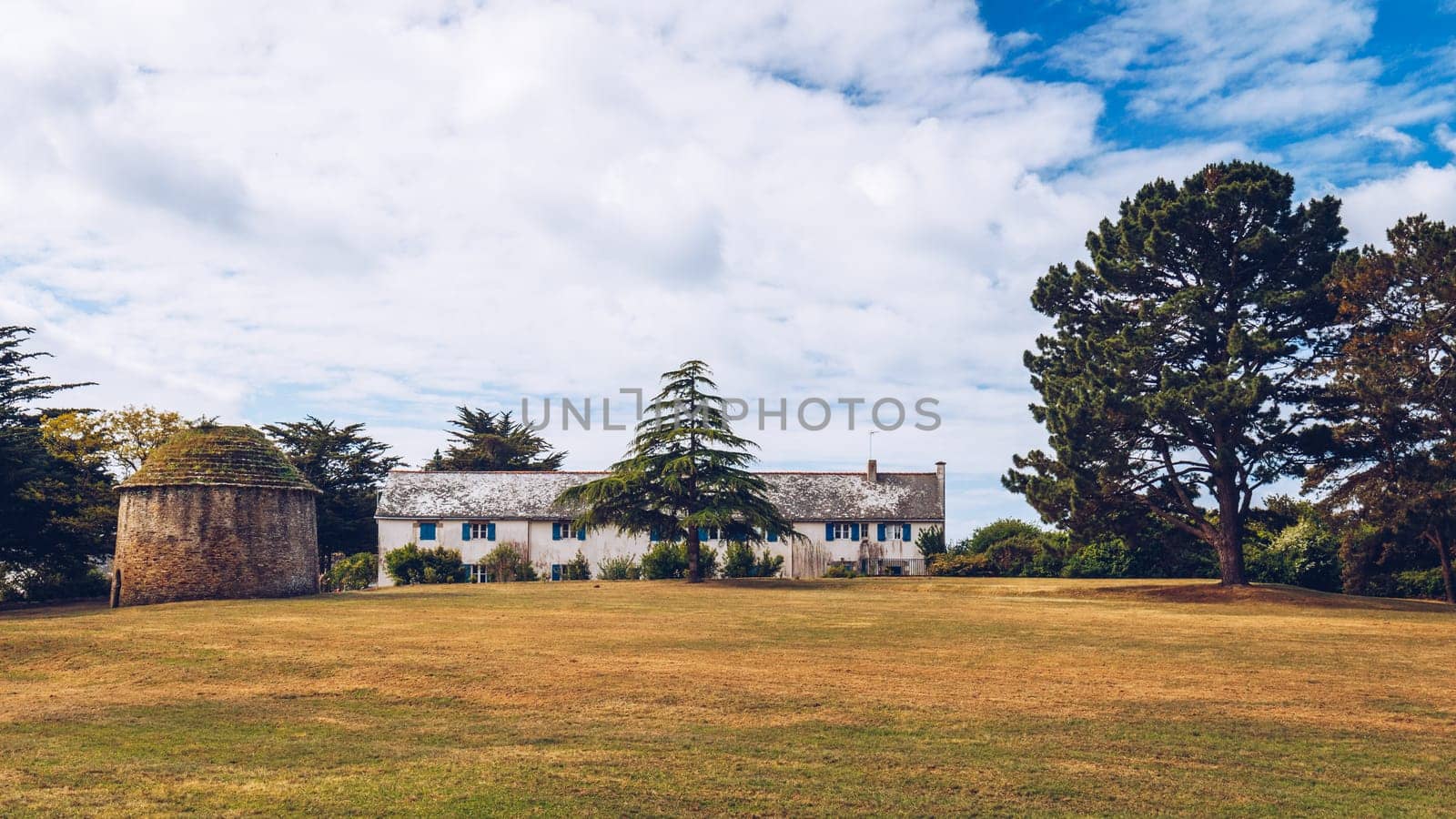Landscape near the Castle of Suscinio in Sarzeau, Brittany, France