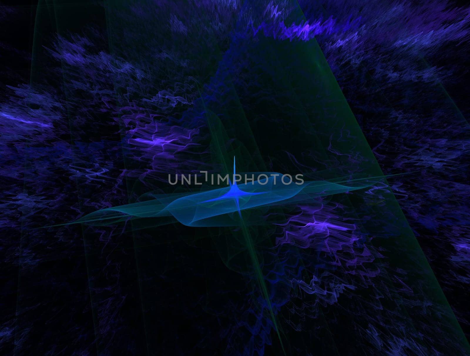 Imaginatory lush fractal texture image abstract background