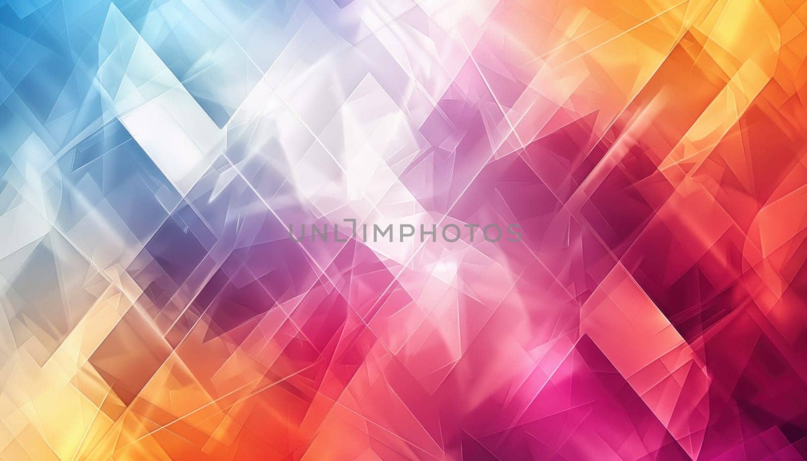 Abstract colorful background with geometric shapes creating a modern and technological design