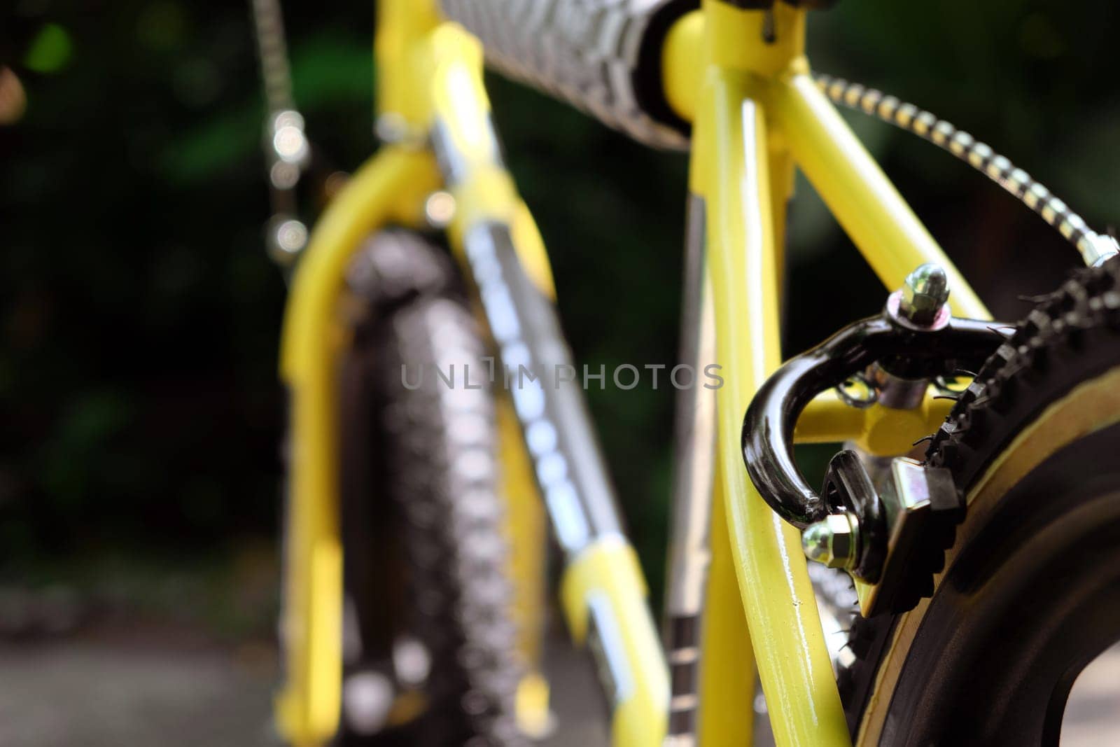 close up image of bmx bike details