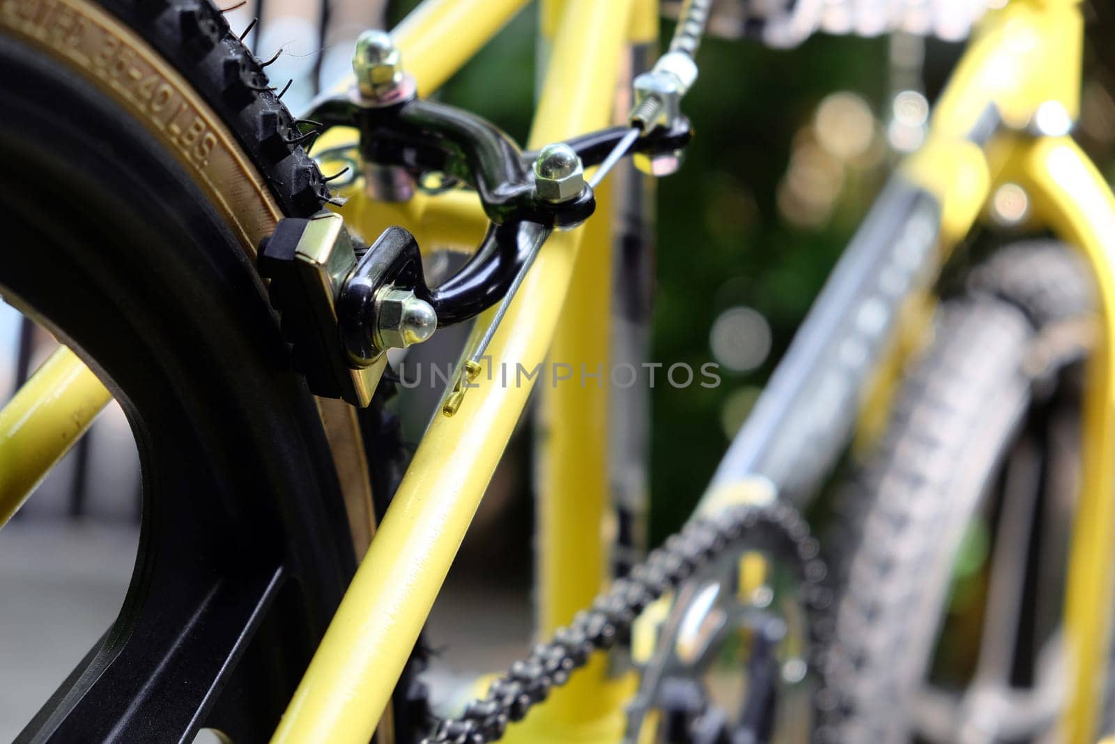 close up image of bmx bike details