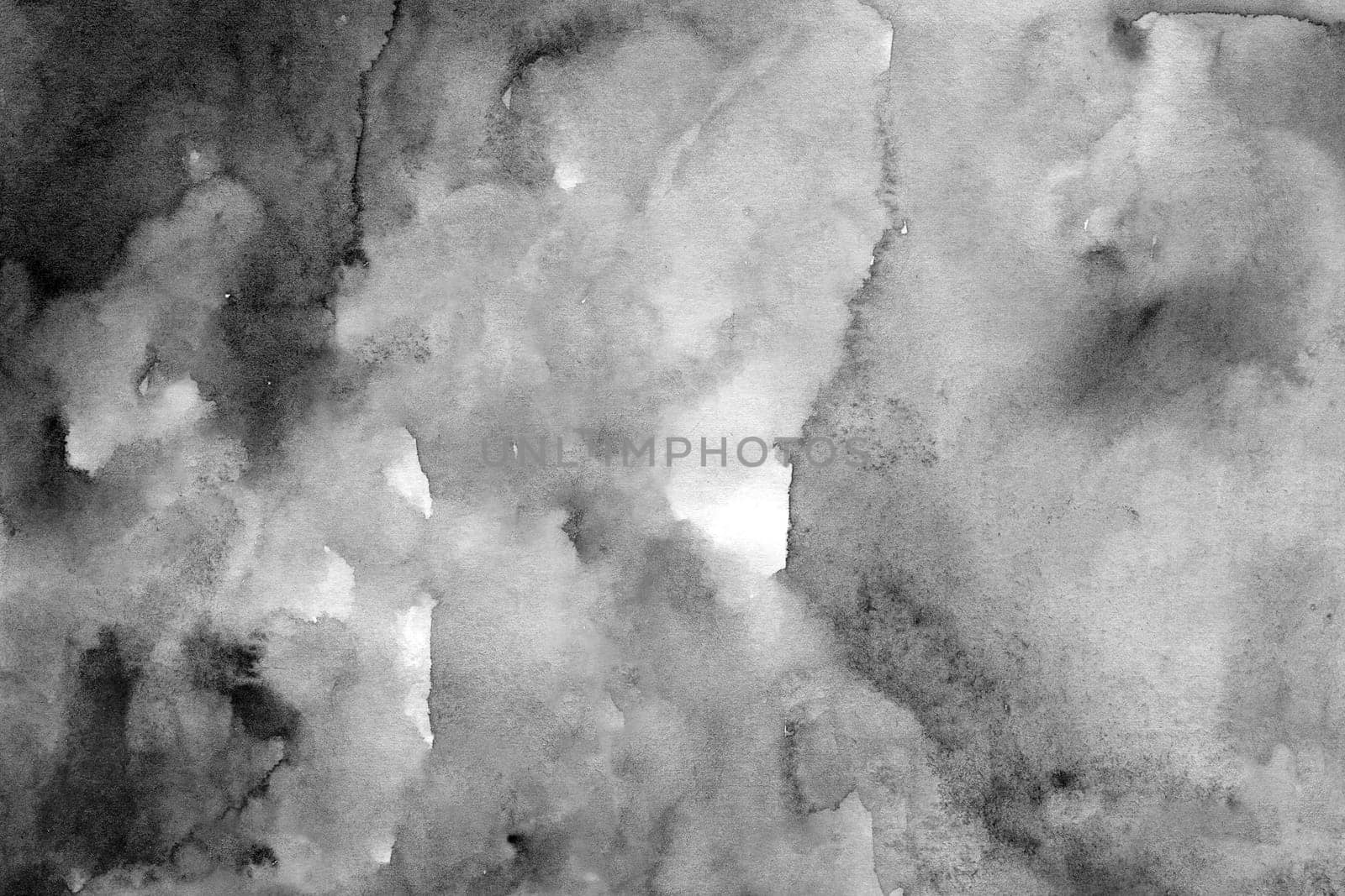 Black and white monochrome watercolor texture