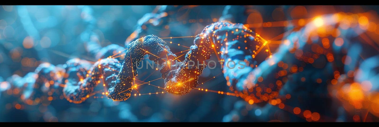 Ai technology background representing new artificial intelligence concepts, flat illustration