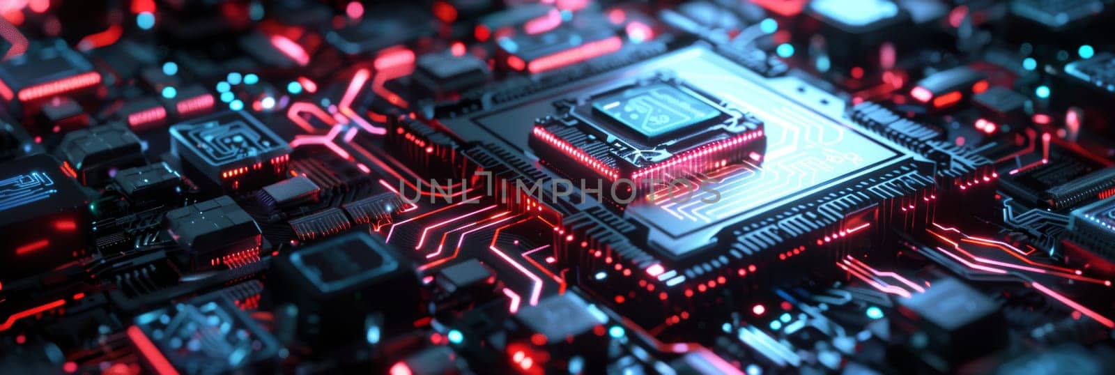 Ai technology background, symbolizing advanced artificial intelligence concepts