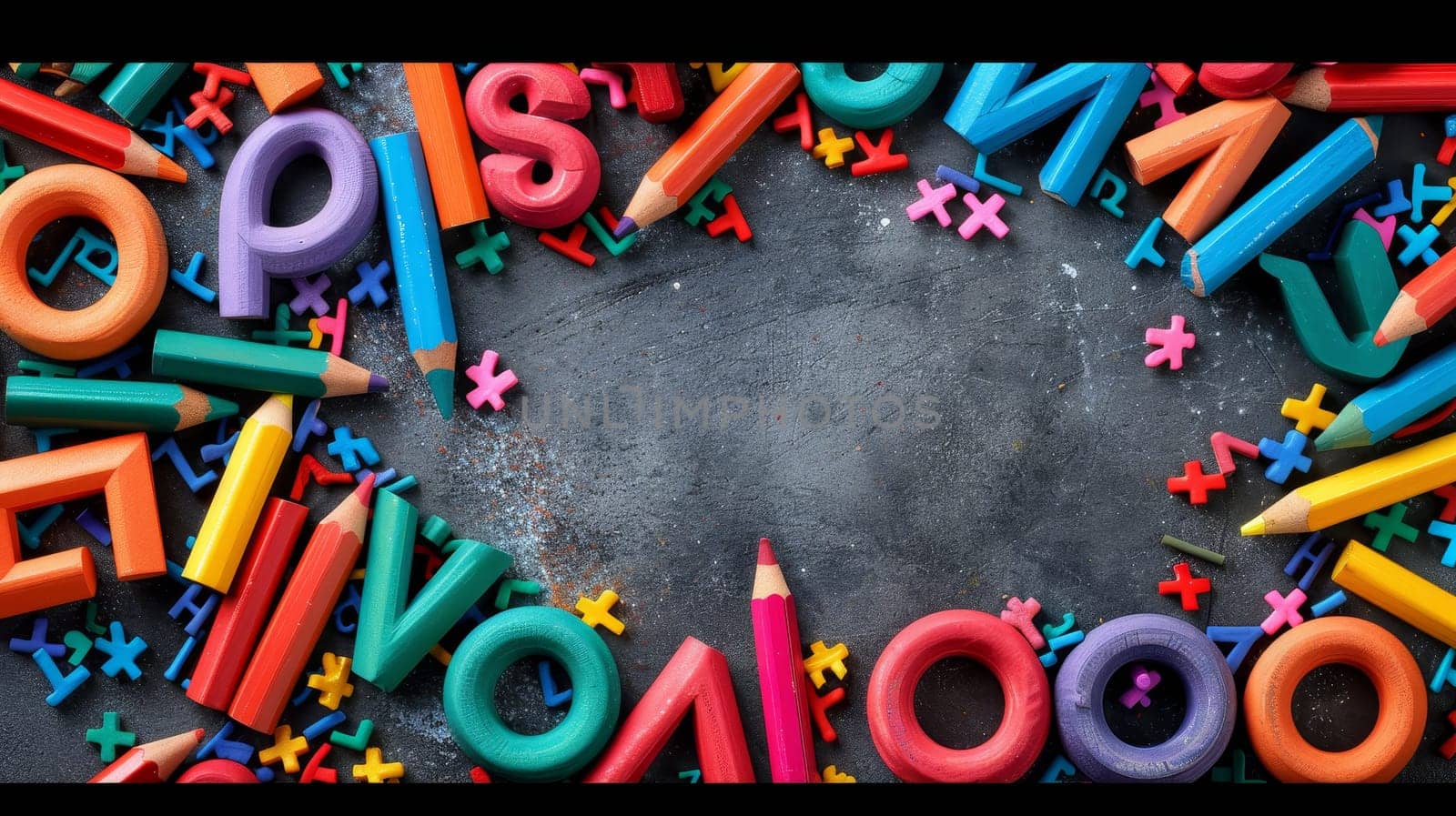 Back to school concept symbolizing the start of the academic year and key education concepts