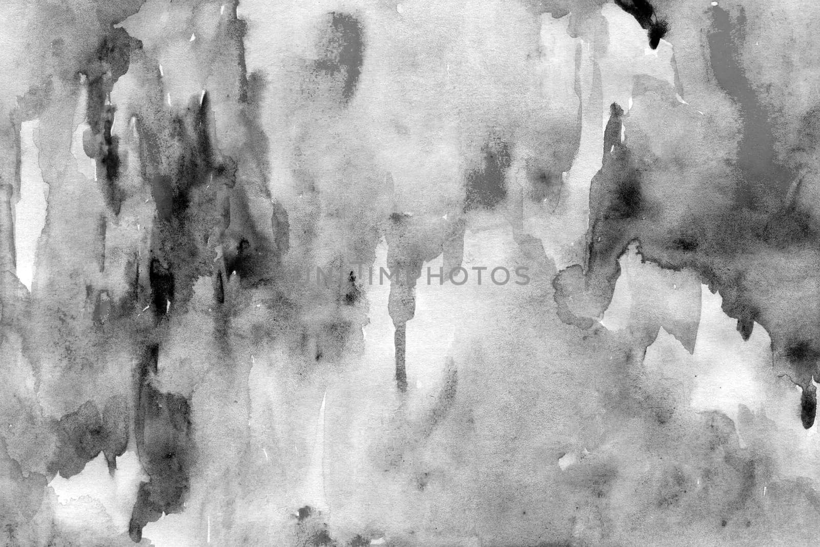 Black and white monochrome watercolor texture