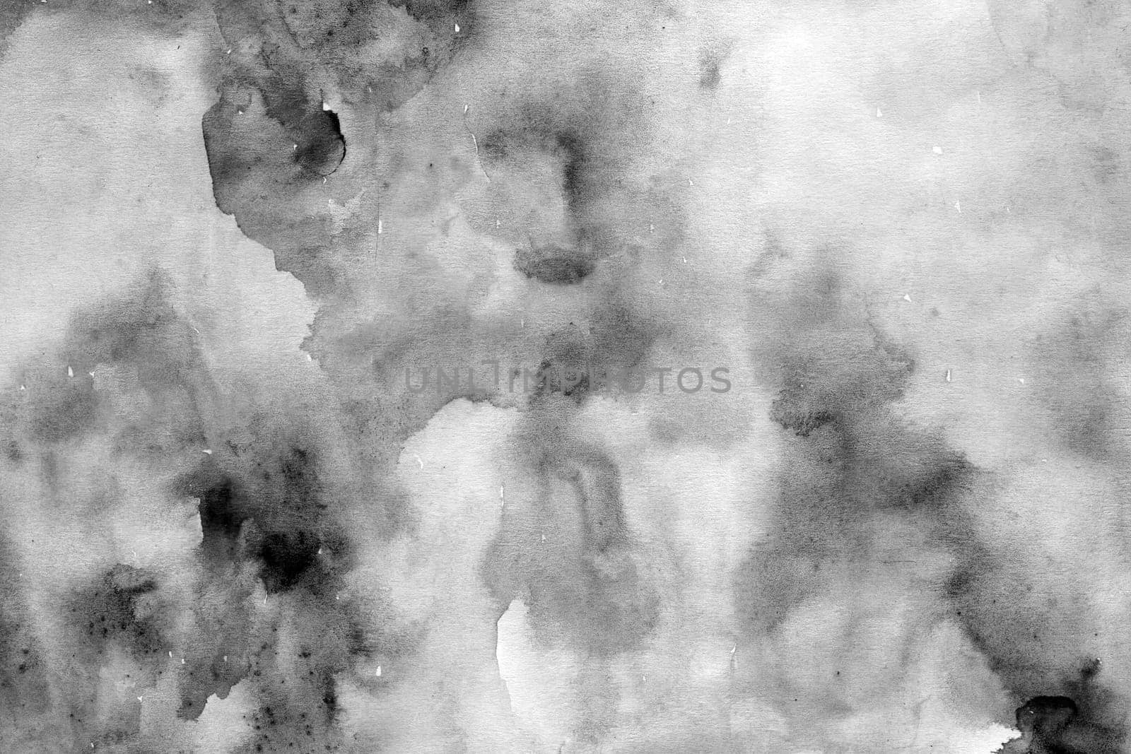 Black and white monochrome watercolor texture