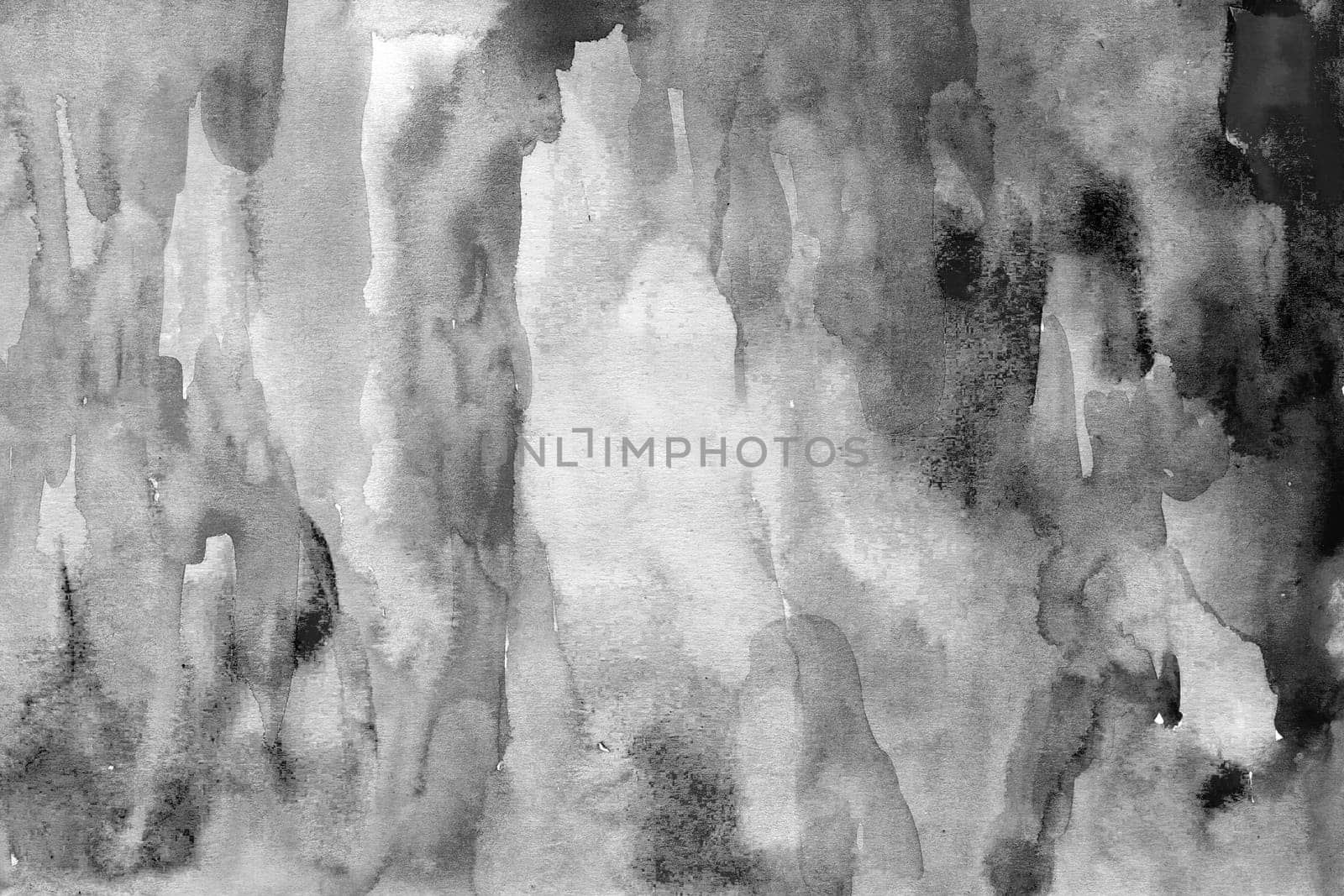 Black and white monochrome watercolor texture