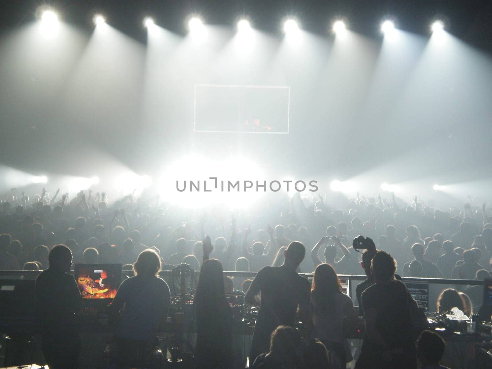 Scene. Stage equipment. The atmosphere at the concert. by Maksym