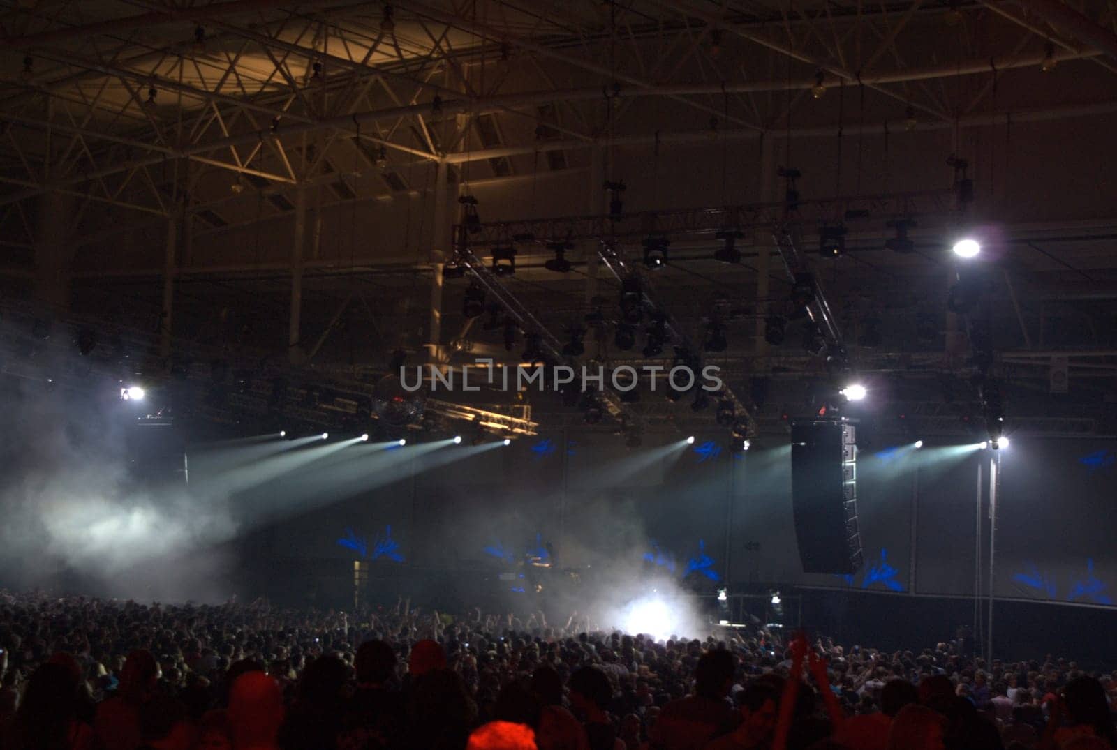 Scene. Stage equipment. The atmosphere at the concert. by Maksym