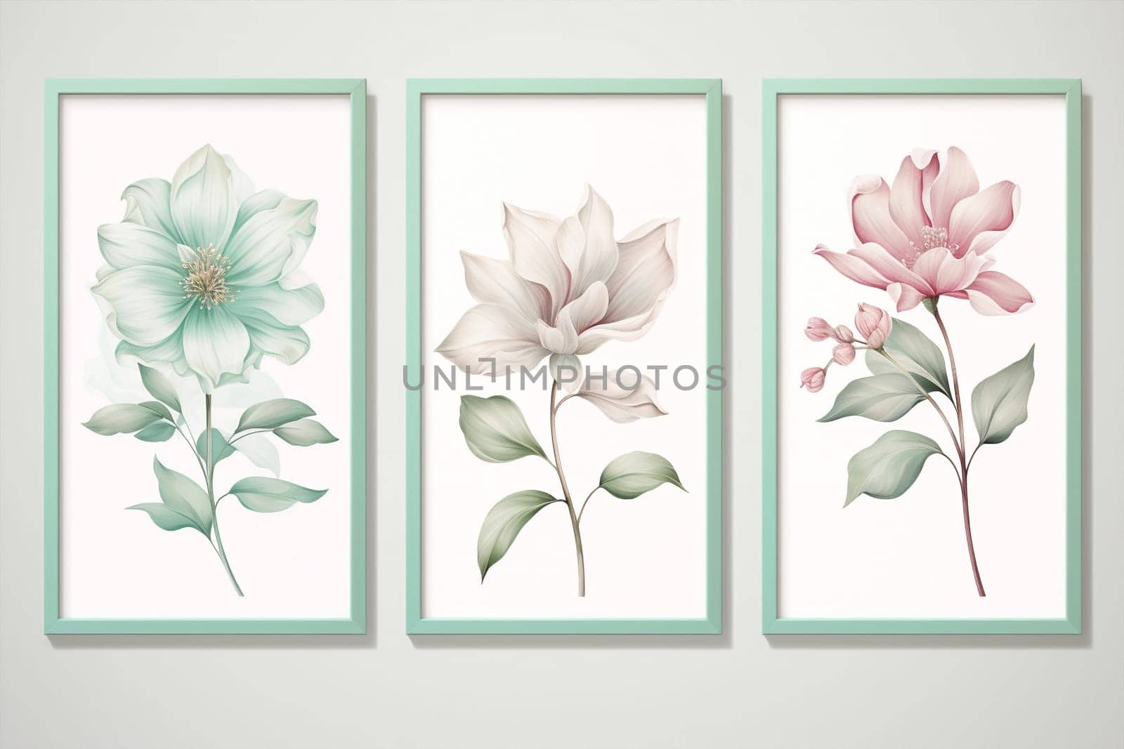 Background floral bloom summer design frame decorated art textile wedding blossom illustration set flower vintage spring nature invitation leaf wallpaper