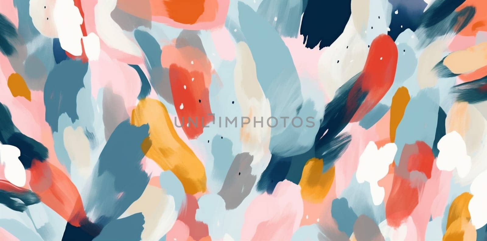 stroke textile template spot cover concept brush trendy print creative geometric watercolor fabric design trend abstract style banner texture illustration. Generative AI.