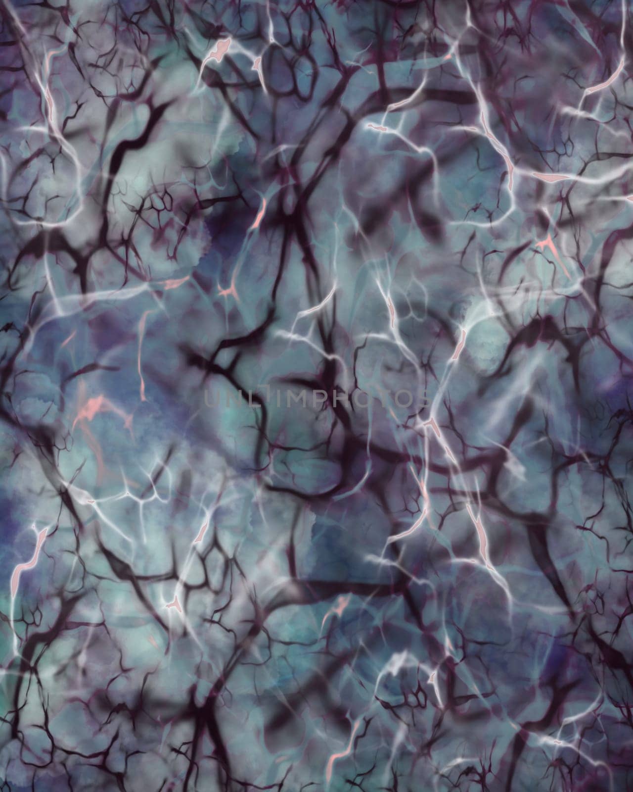 Marble texture. Texture Cracking Stone.Purple-blue stone background.