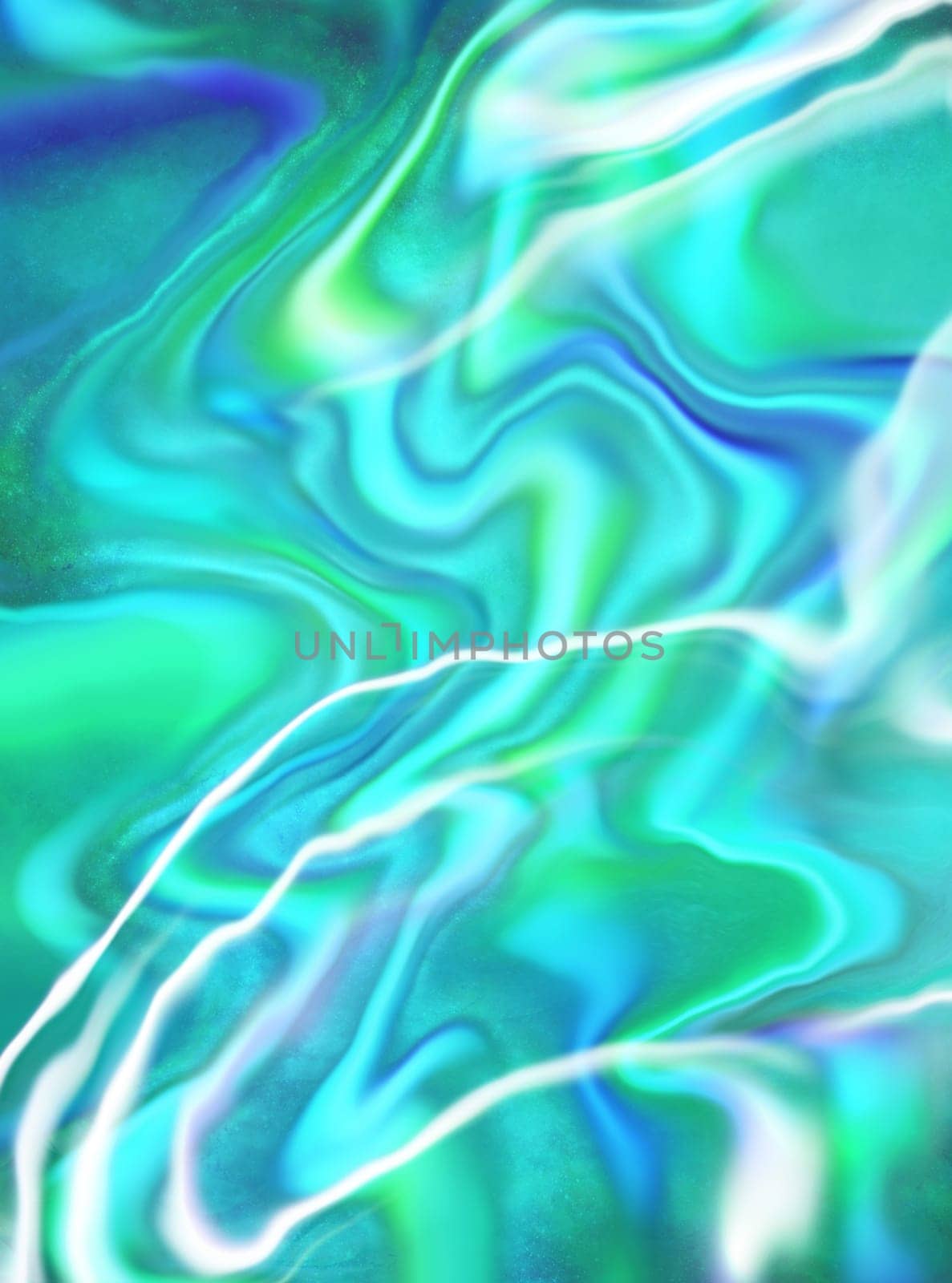 Green-blue marble texture. Liquid shiny texture. Luxury design of backgrounds, banners, flyers, invitations, postcards, packaging