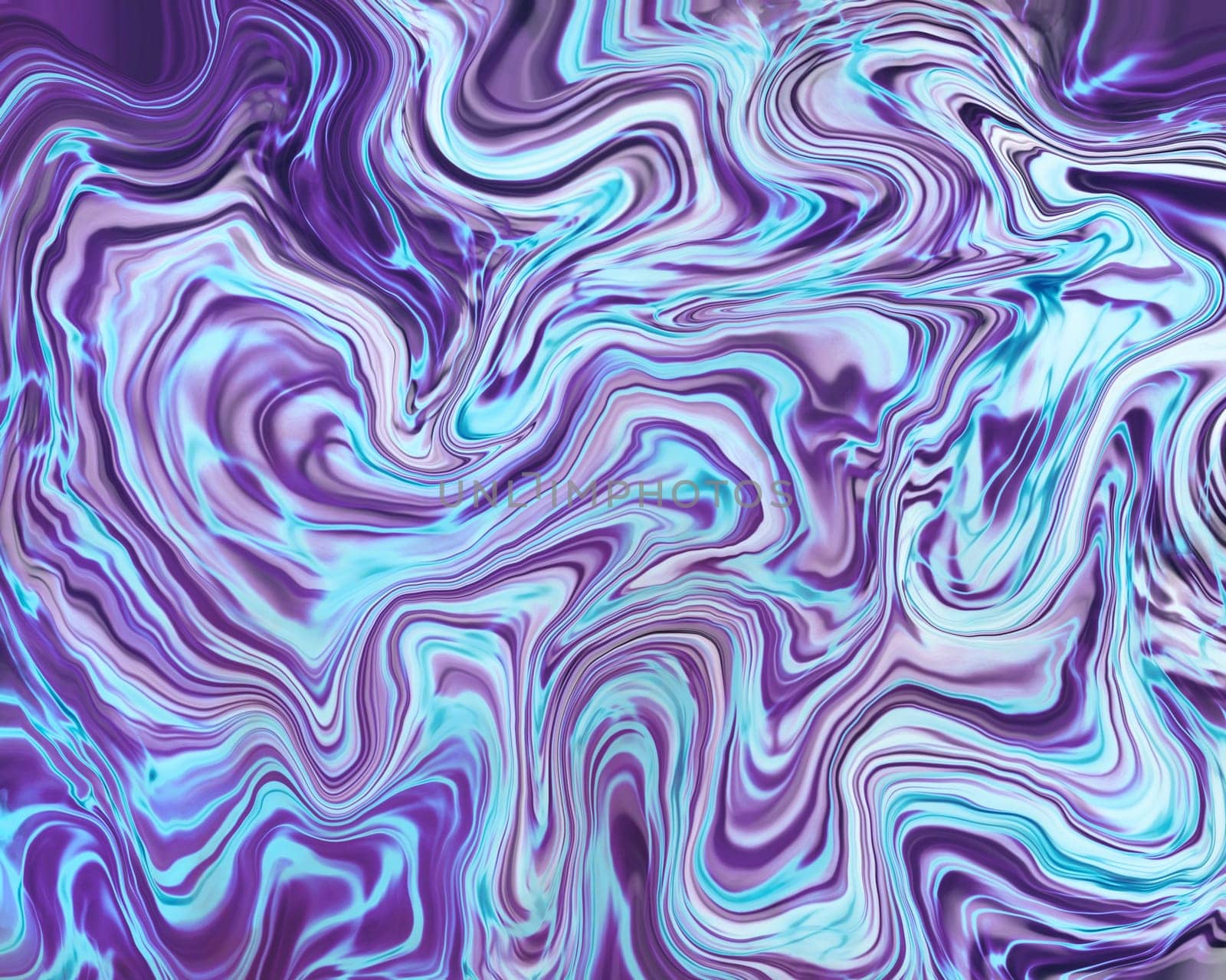 Purple Marble Texture. Liquid metal Purple-blue abstract background. Design for banners, packaging, and printing