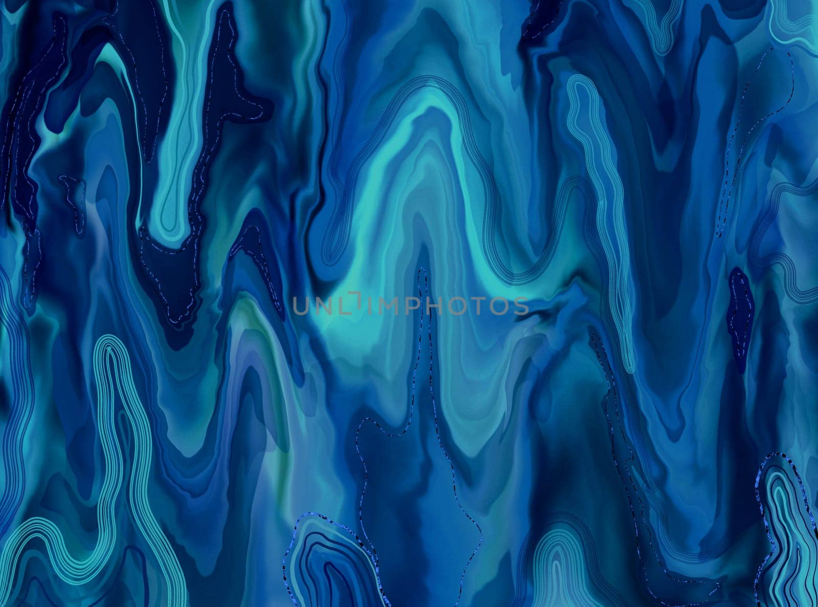 Blue marble texture. Liquid shiny blue stone texture. Luxury design of backgrounds, banners, flyers, invitations, postcards, packaging