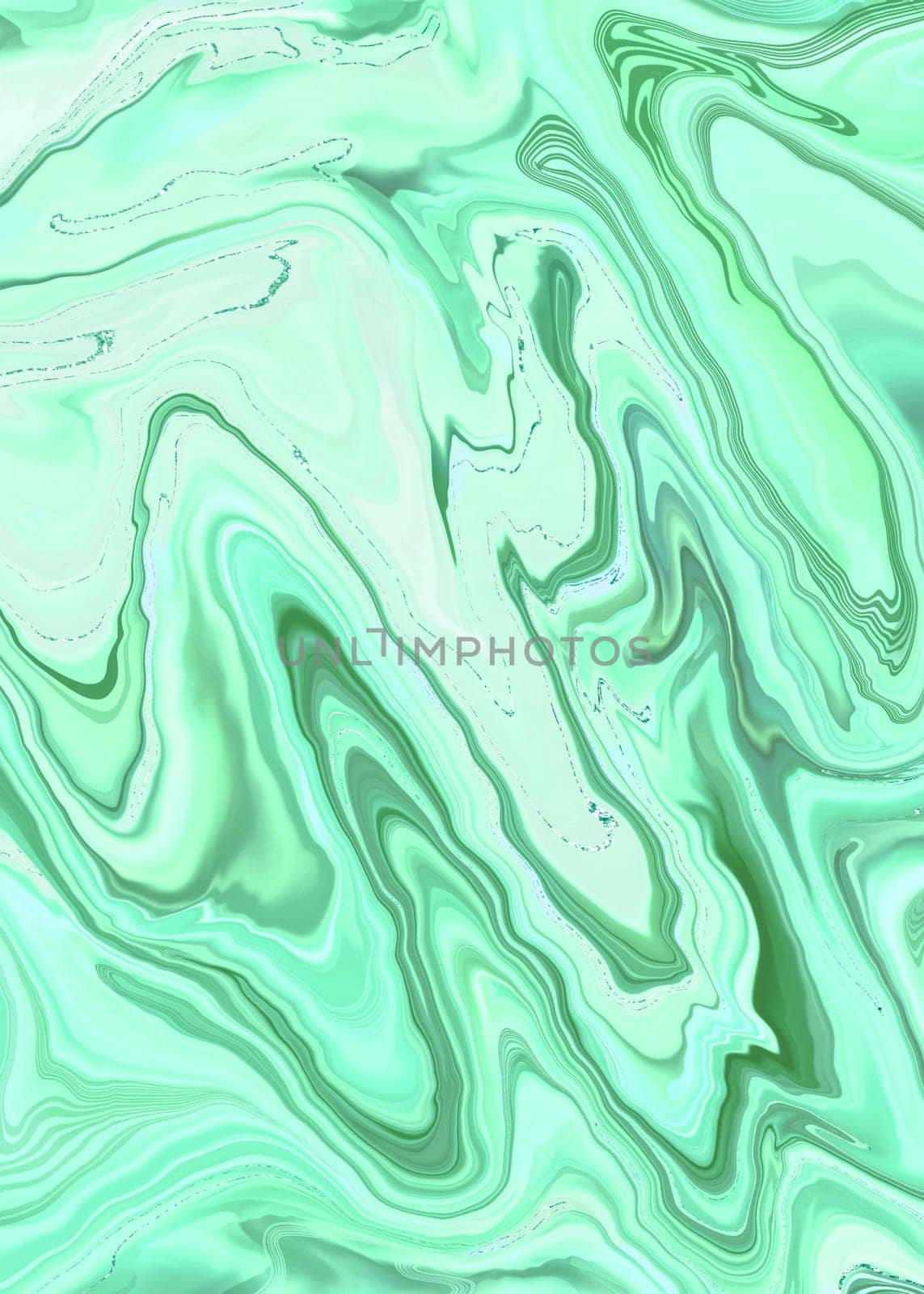Green marble texture. Liquid shiny texture. Luxury design of backgrounds, banners, flyers, invitations, postcards, packaging