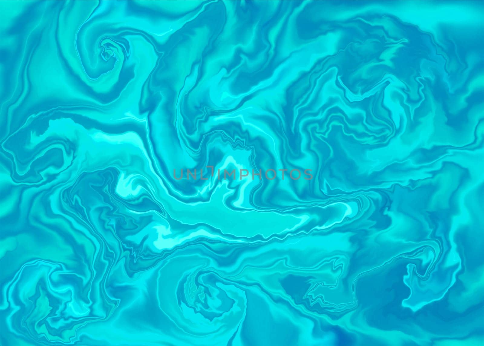 The texture of a blue liquid stone or metal. Blue shiny background with a swirling pattern. Design of backgrounds, banners, flyers, invitations, postcards, packaging