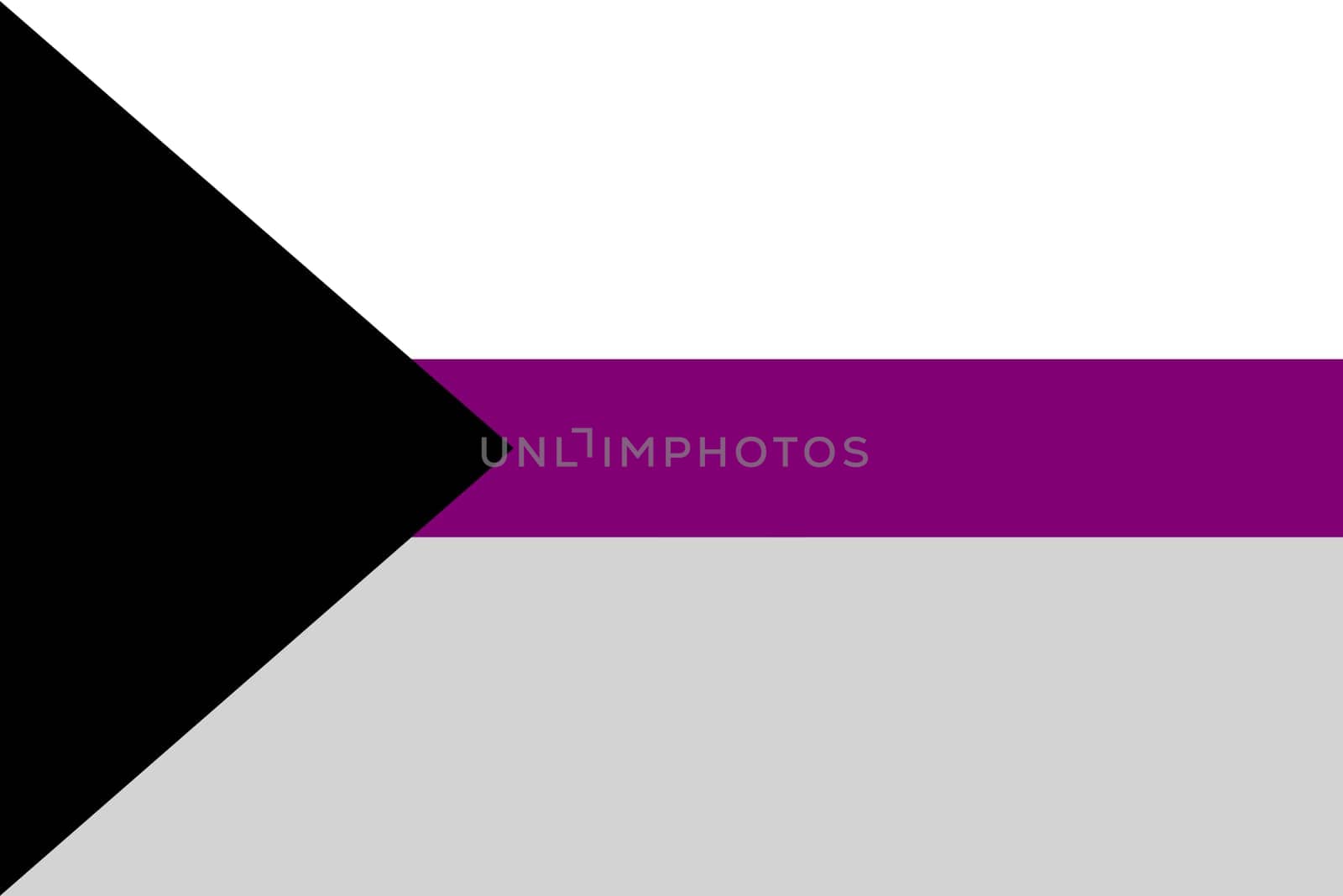 A demisexual pride flag background Illustration