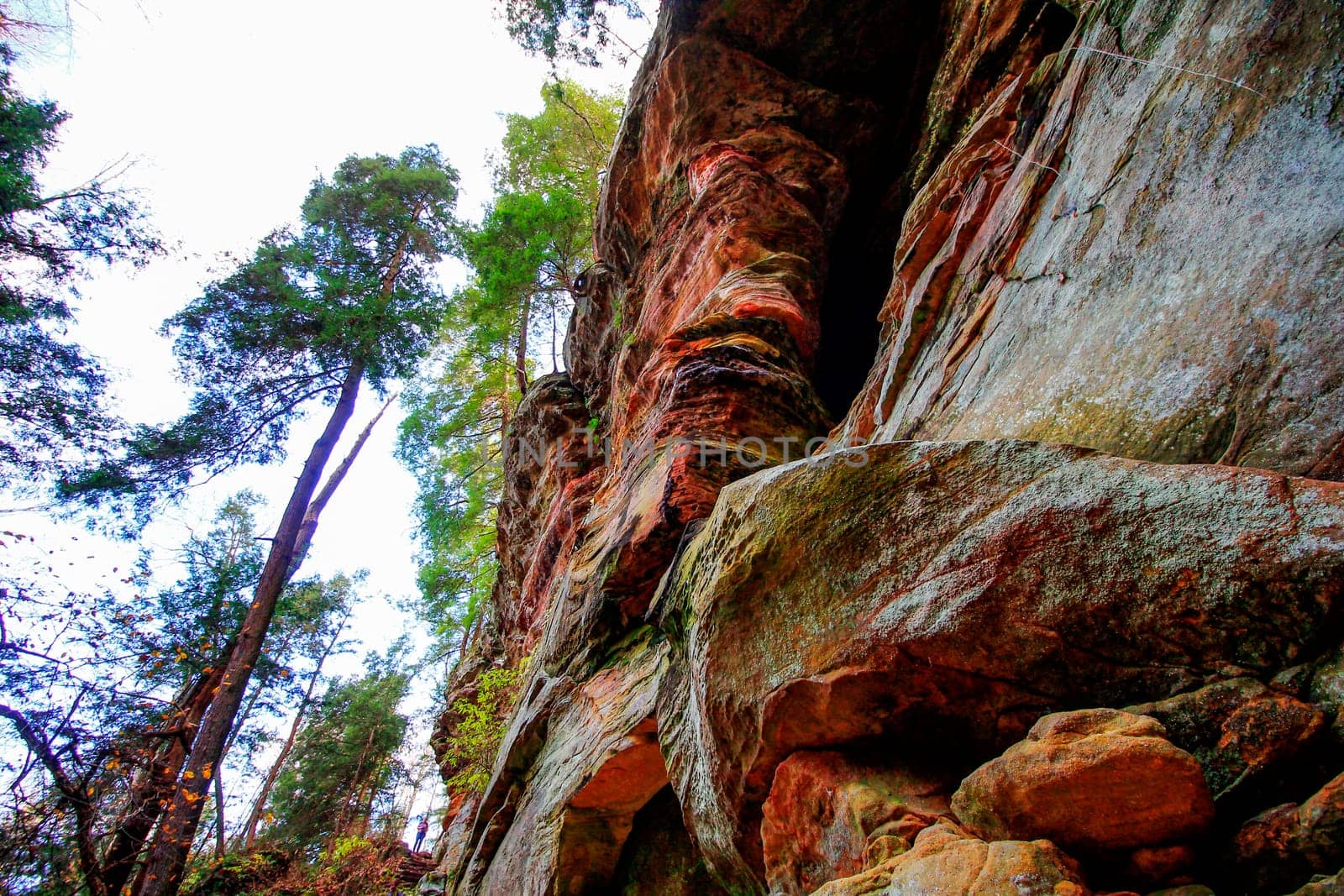 View of Rockhouse, Hocking Hills State Park, Ohio