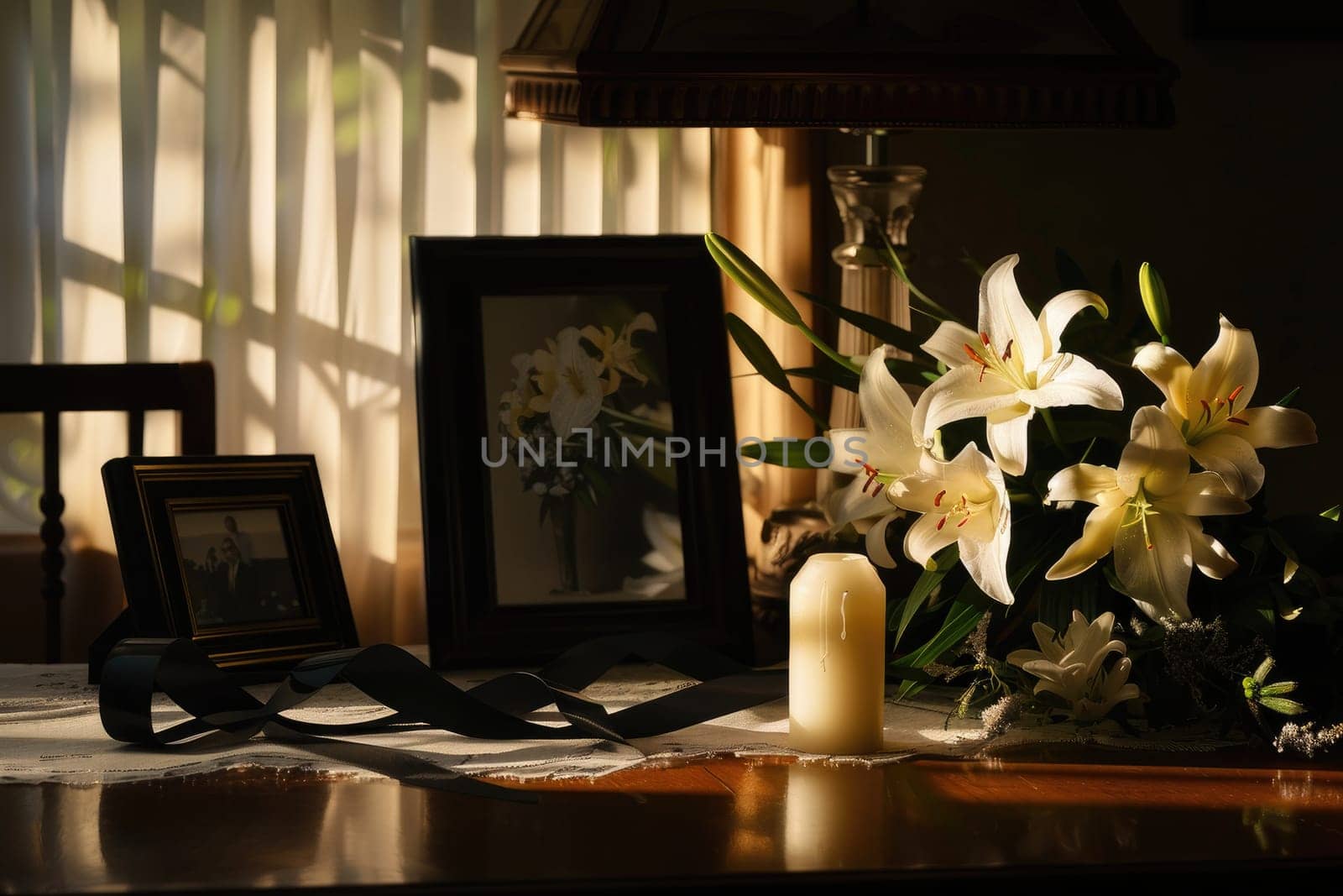 Candlelight Symbolizing Life's Fragility and Cherished Memories, Illuminating Memories.