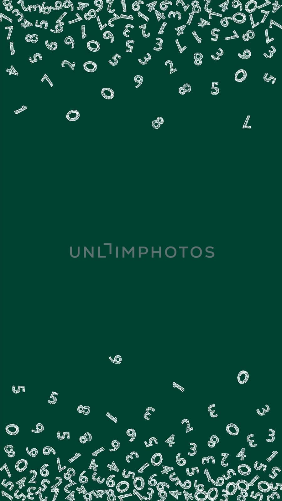 Scattered letters of latin alphabet. Colorful childish floating characters of English language. Foreign languages study concept. Back to school banner .