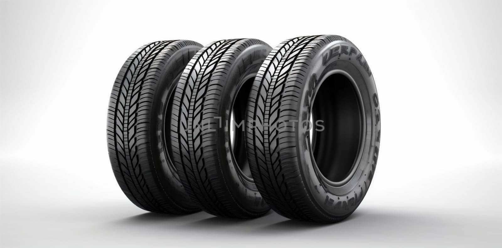 disc automobile tyre automotive shop equipment new auto car background object change pattern set tire wheel road stack rubber race isolated. Generative AI.