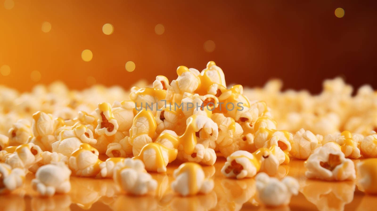 A Delicious Stack of Popcorn Delighting the Senses.