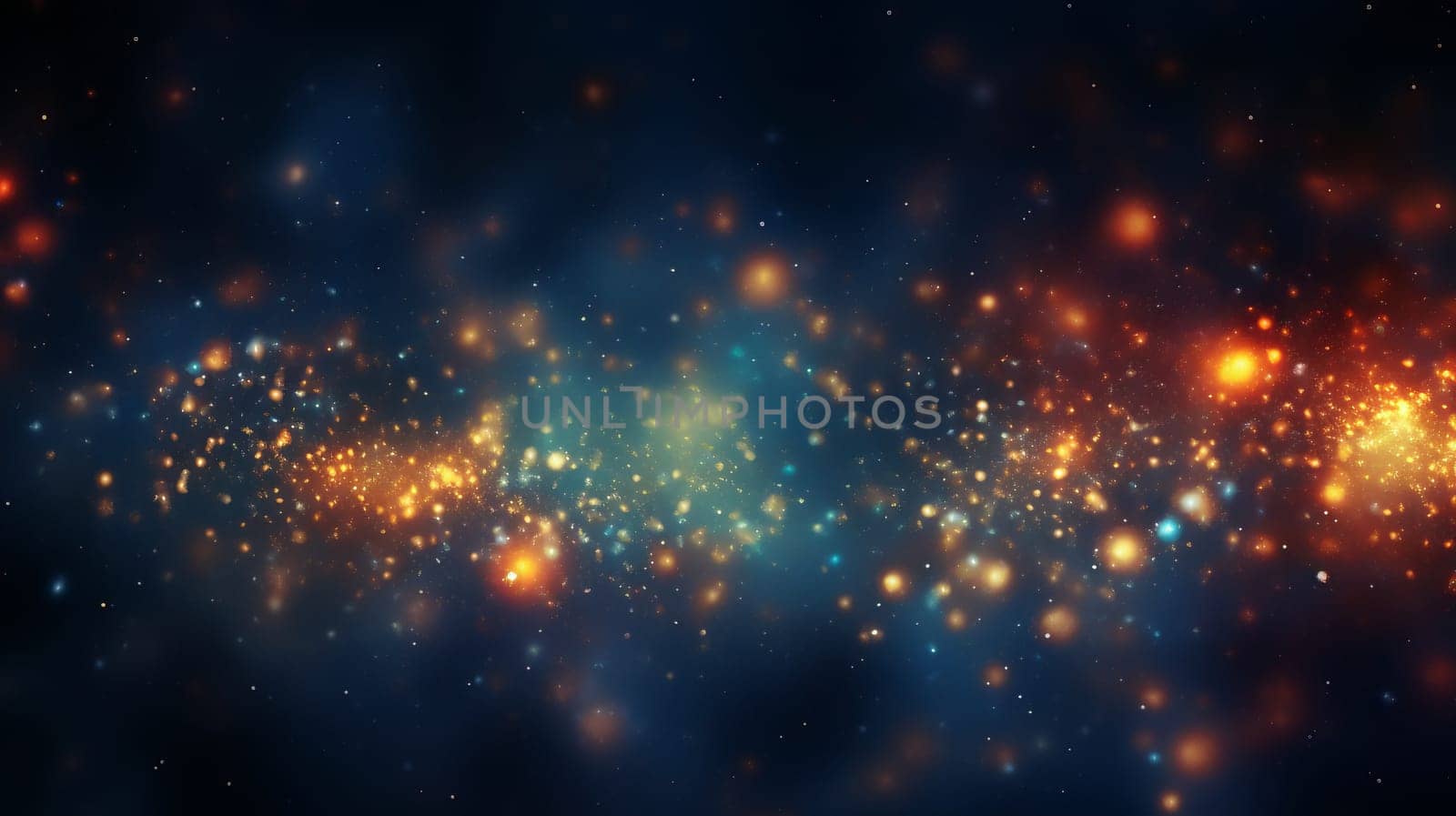 A Cluster of Distant Stars Illuminating the Night Sky.