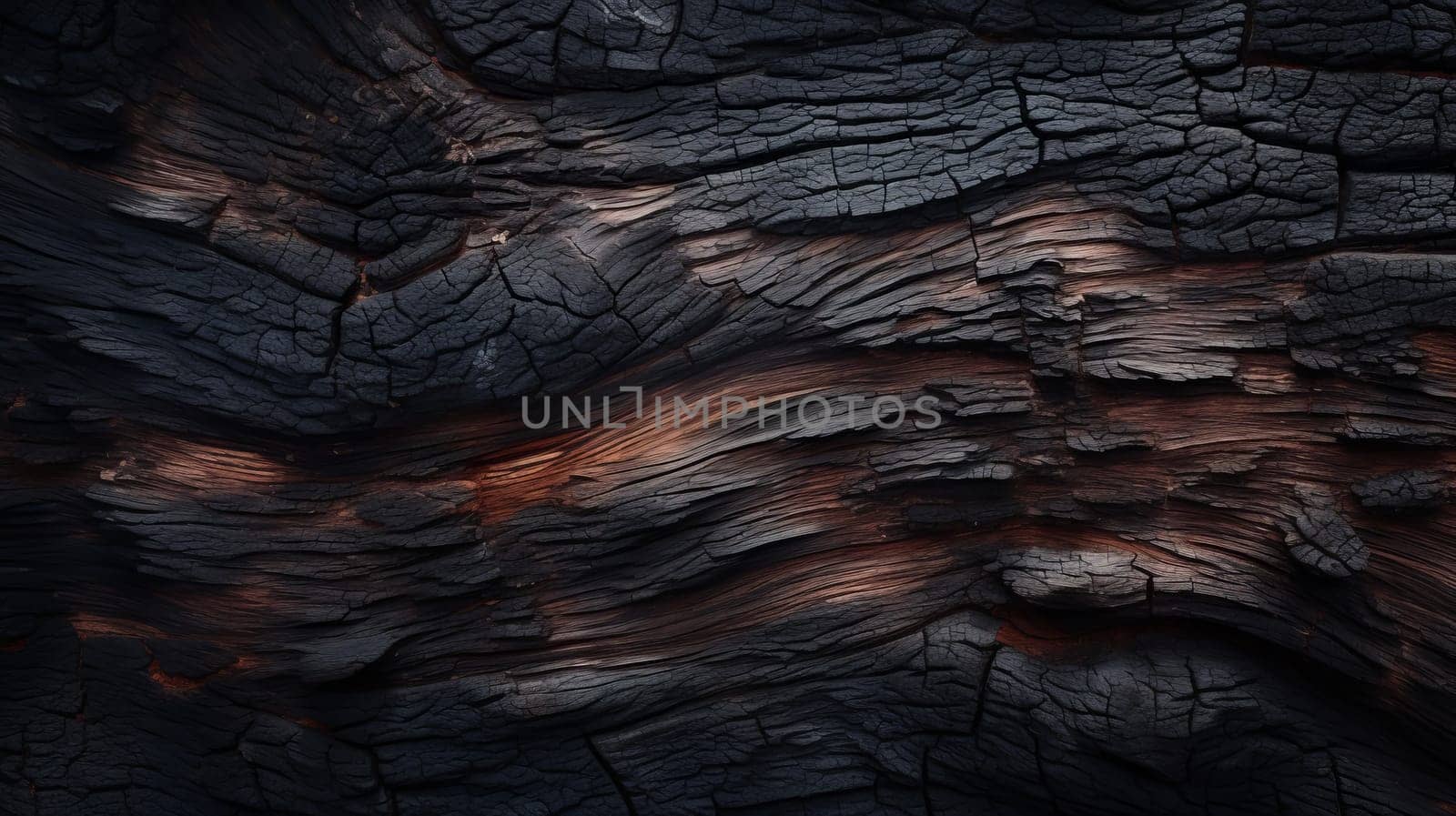 Close Up View of a Tree Trunk Revealing Nature's Patterns.