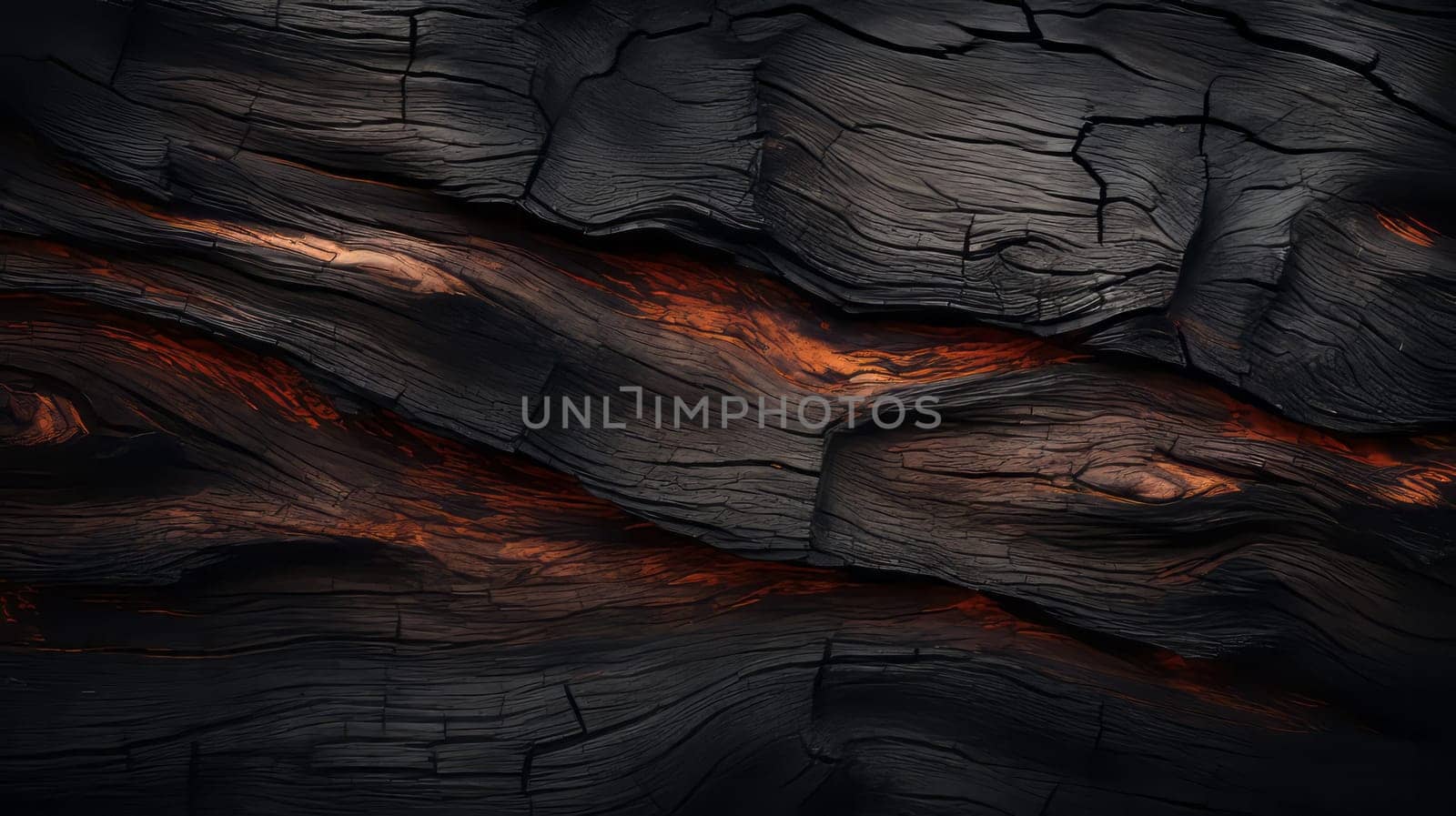 Close-Up of Richly Textured Wood.