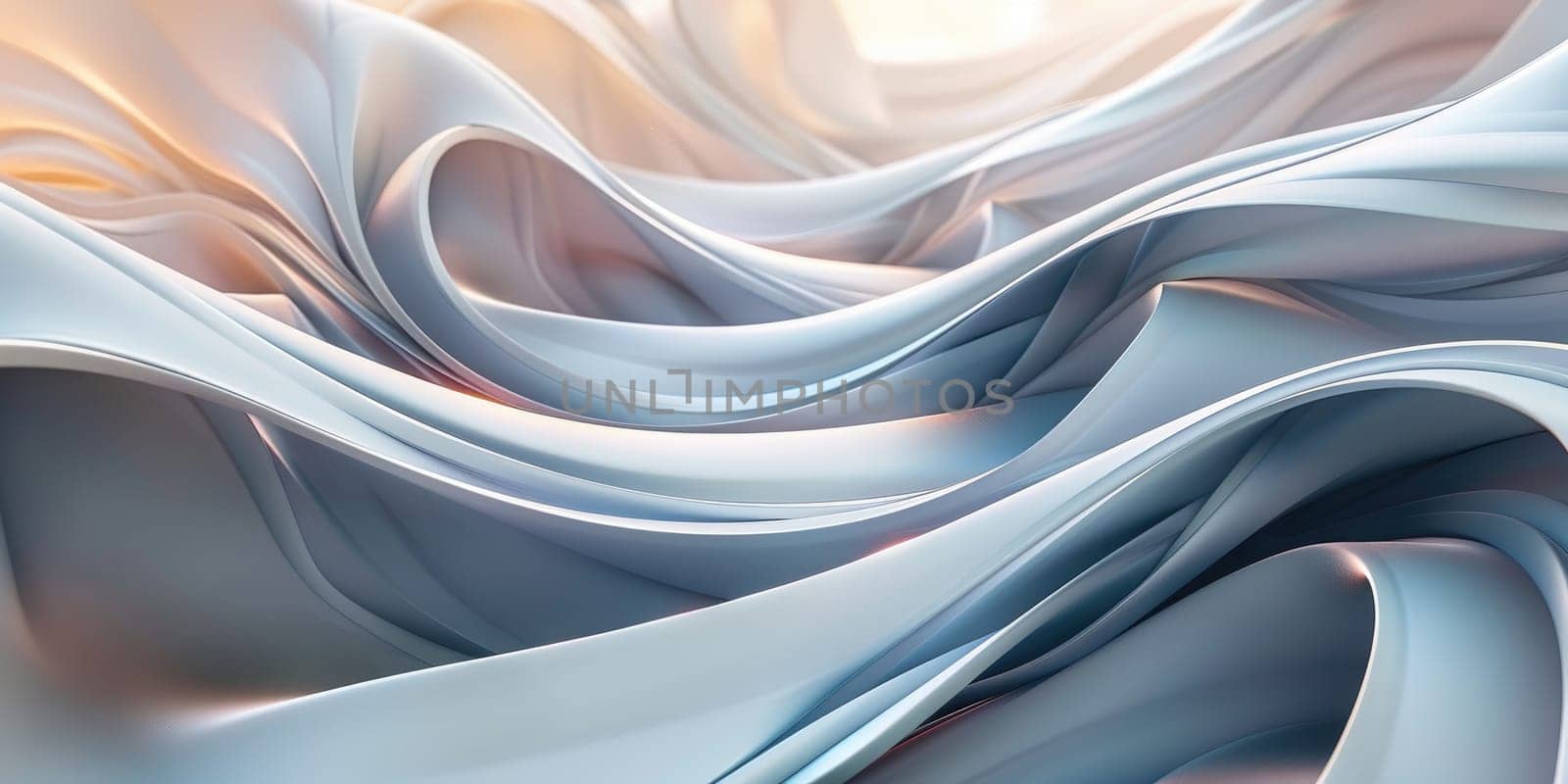 Abstract flow of soft hues - modern art design for creative projects.