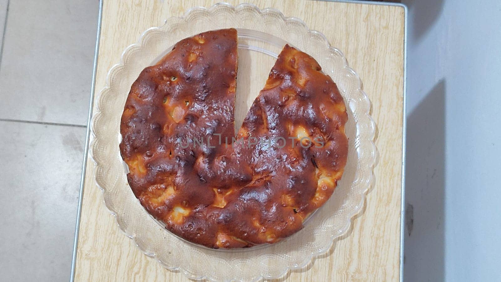 fruit jam pie, baking food bun cooking dessert. High quality photo