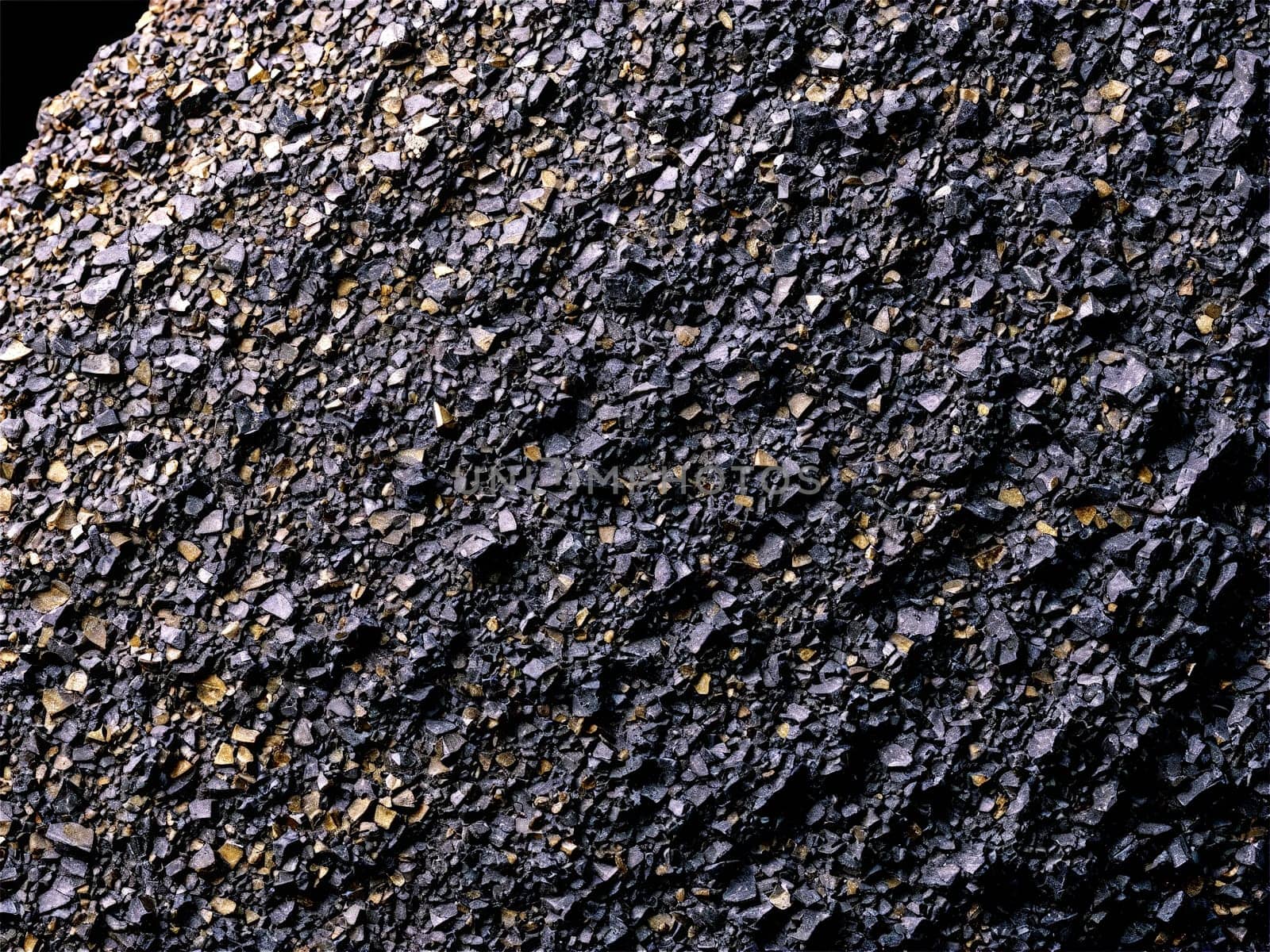 Stone isolated on transparent background. Dacite A block of dacite with a fine grained volcanic texture captured in mid air.
