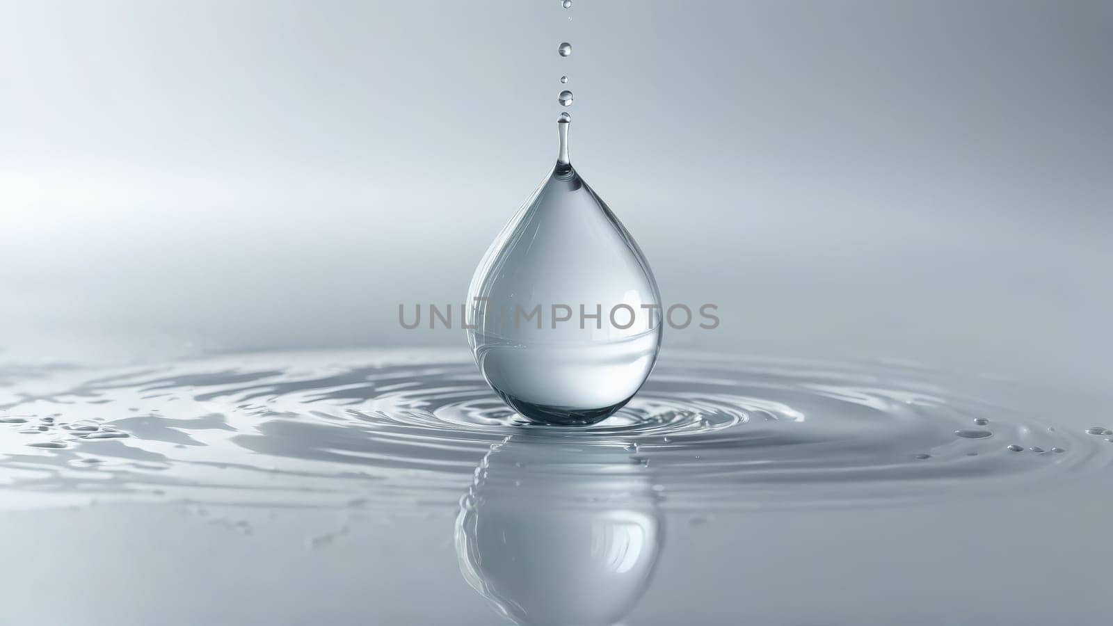 Abstract background with water drops