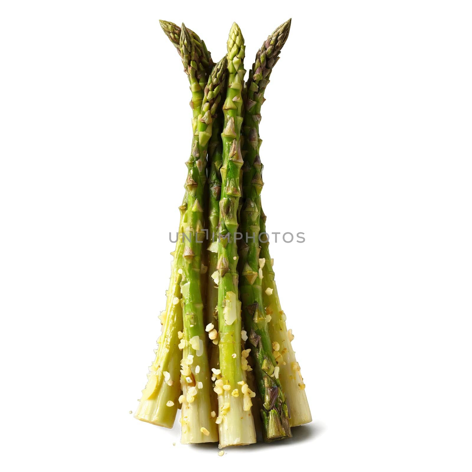 Garlic roasted asparagus with lemon crisp tender olive oil lemon zest Parmesan curls Culinary and. Food isolated on transparent background